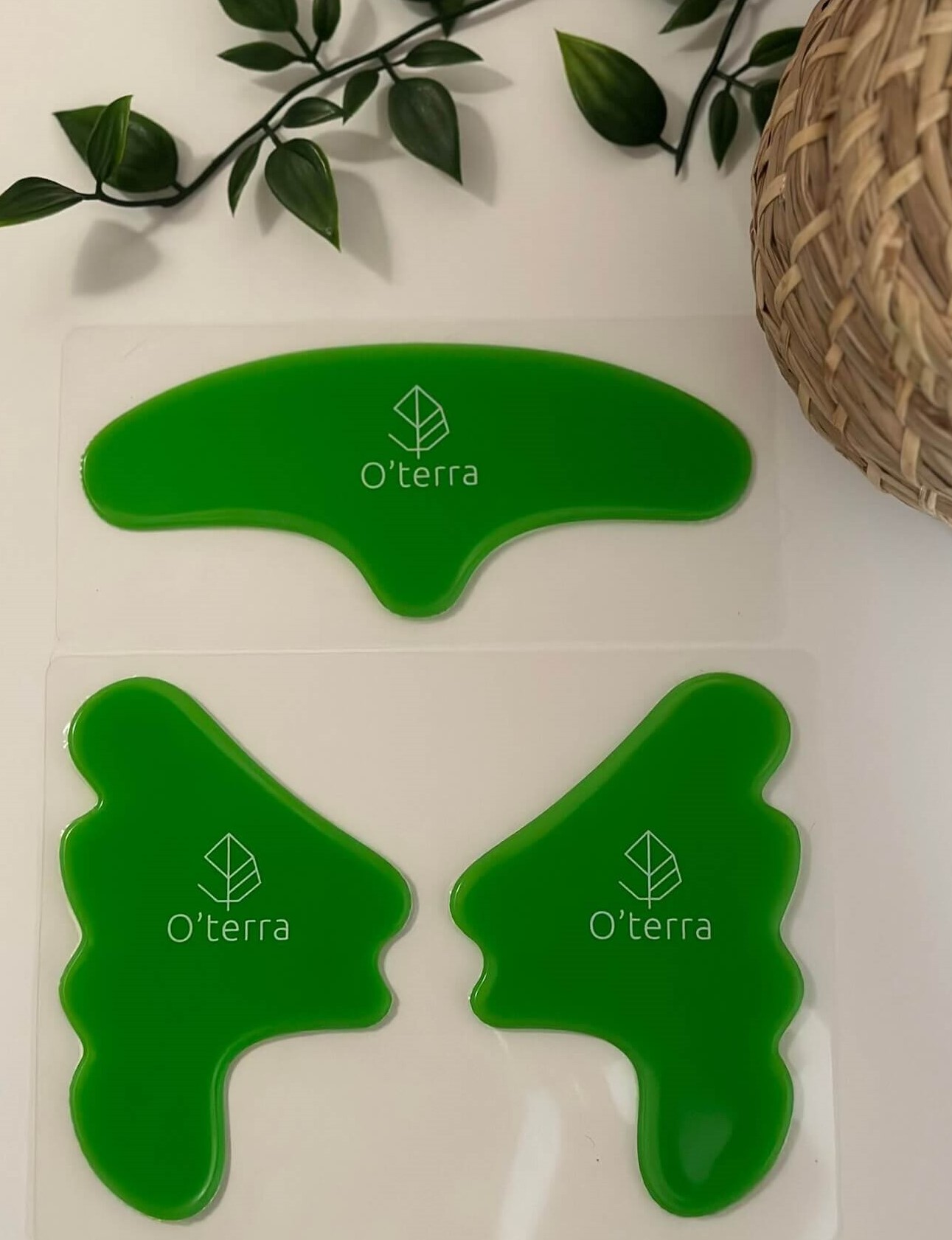 O'terra Patches pour les joues & le front | Rides & cicatrices  3 items