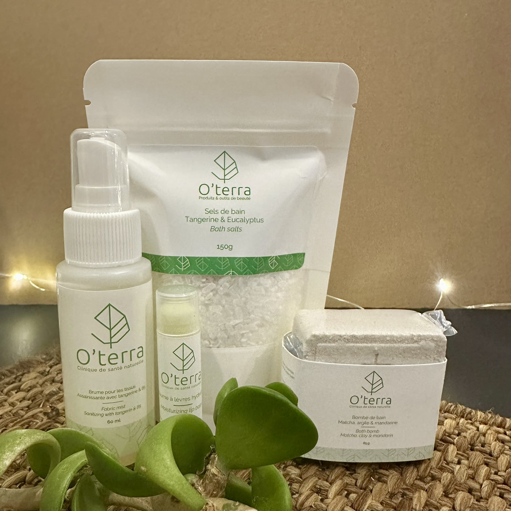 O'terra Christmas gift set: Hostess 4 items